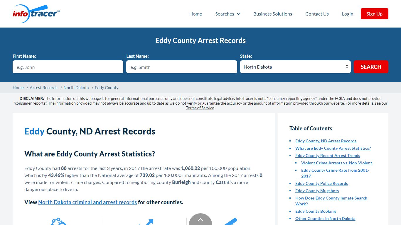 Eddy County, ND Arrests, Mugshots & Jail Inmate Records - InfoTracer